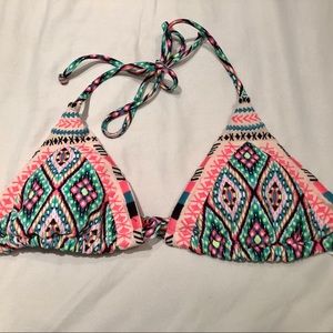 Triangle bikini top never worn